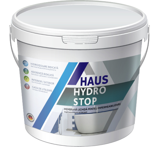 Гидроизоляция Латексная Hydro Stop Haus 4 кг HSH-4 фото
