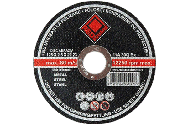 Disc abraziv de debitat metal Red Square 400 x 3,5 x 25,4 mm RSM400 foto