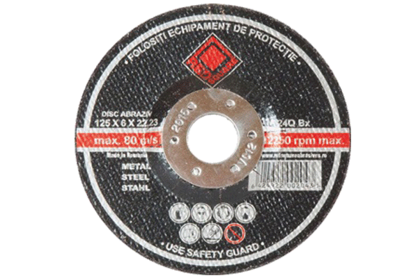 Disc abraziv de polizat metal Red Square 115 x 6,0 x 22,23 mm RSP1156 foto