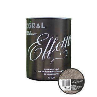 CORAL EFFETTO Декоративная Краска, Тиволи 0,9 л TIV-09 фото