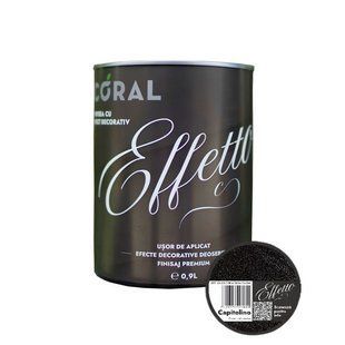 CORAL EFFETTO Декоративная Краска, Капитолина 0,9 л CAP-09 фото