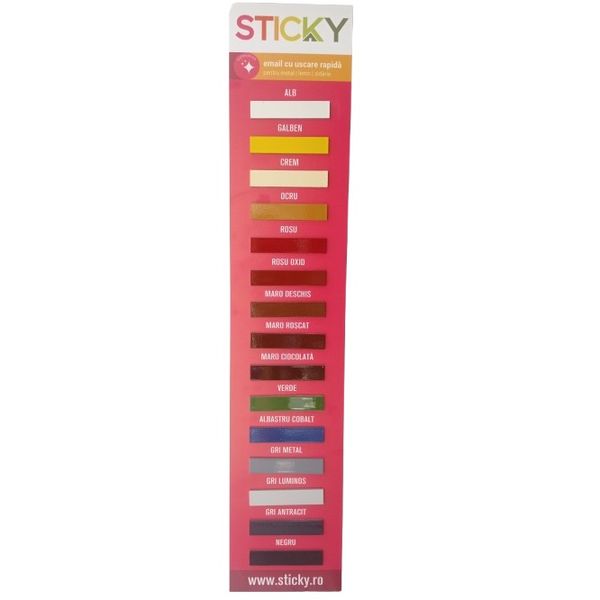 STICKY Эмаль Быстросохнущая Красная 2,5 л SR25RS фото