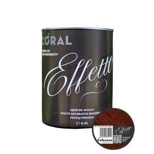 CORAL EFFETTO Декоративная Краска, Колоссеум 0,9 л COL-09 фото