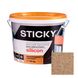 STICKY Tencuiala Decorativa Siliconata, Scoarta de Copac, Cognac, 25 kg TDS25CG foto 1