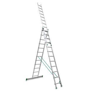 Лестница Aлюминиевая Kanat Triple 3x6 ATS-320 фото