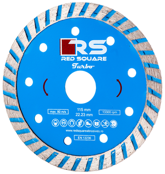 Disc diamantat Turbo Red Square 180 x 22,23 mm DDT115 foto
