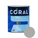 CORAL AQUA Эмаль на Водной Основе, Светло Серая 0,6 л CA06GR фото 1