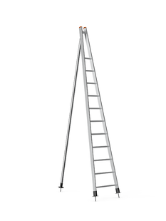 Scara Aluminiu pentru Livada 1x11 16416 foto
