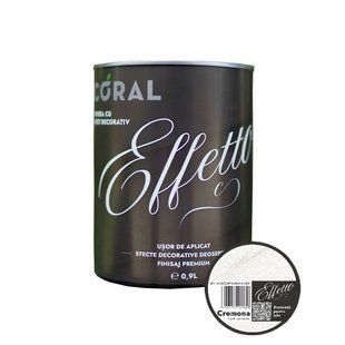 CORAL EFFETTO Декоративная Краска, Кремона 0,9 л CRE-09 фото