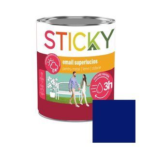 STICKY Email Uscare Rapida Albastru Cobalt 0,75 L SR07AB foto