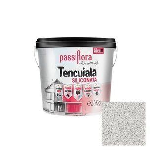 PASSIFLORA Декоративная Силиконовая Штукатурка, Барашек К15, Серебро, 25 кг K15-SL фото