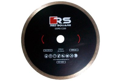 Диск алмазный сплошной Red Square 230 x 22,23 мм DDC230 фото