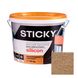 STICKY Tencuiala Decorativa Siliconata, Bob de Orez, Cognac, 25 kg TDB25CG foto 1