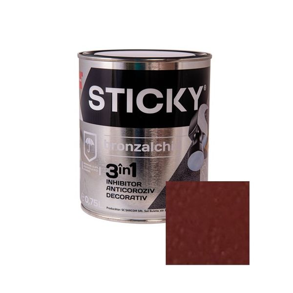 STICKY BRONZALCHID 3 в 1 Красно Коричневая 0,75 л SBA07RO фото