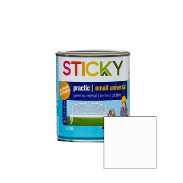 STICKY PRACTIC Email Alchidic Alb 0,6 L SP06AL foto