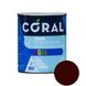 CORAL AQUA Эмаль на Водной Основе, Коричневая 0,6 л CA06MR фото 1