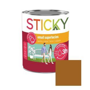 STICKY Эмаль Быстросохнущая Охра 2,5 л SR25OC фото