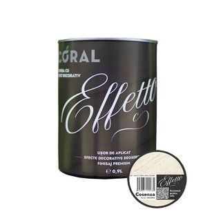 CORAL EFFETTO Декоративная Краска, Козенца 0,9 л COS-09 фото