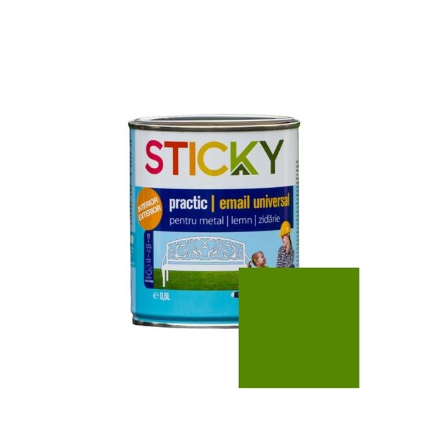 STICKY PRACTIC Email Alchidic Vernil 0,6 L SP06VN foto