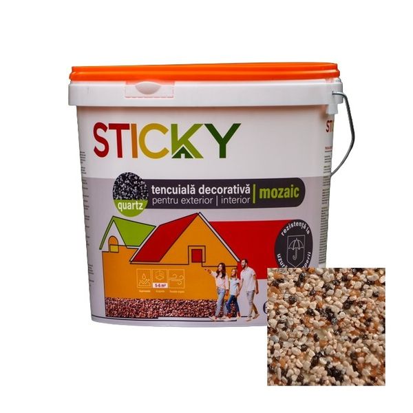 STICKY Tencuiala Decorativa Mozaic M302, 25 kg TDM302 foto