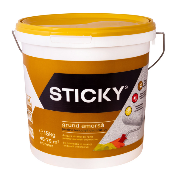 STICKY Grund Pentru Tencuiala Decorativa, 15 kg GTD15 foto