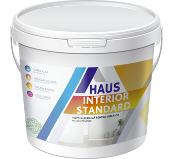 Vopsea Acrilica Interior Standard Haus 4 kg VISH-4 foto