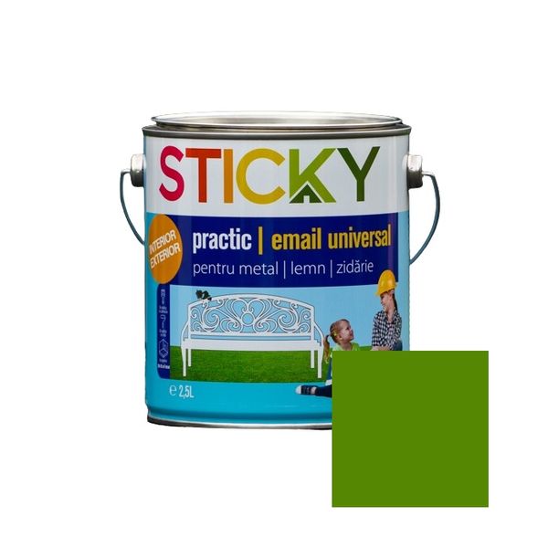 STICKY PRACTIC Email Alchidic Vernil 2,5 L SP25VN foto