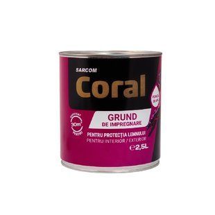 CORAL Пропитка для дерево на водной основе, Бесцветная 0,75 л CGI07 фото